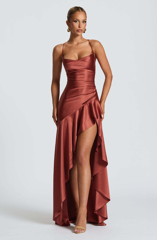 Glamorous Satin Maxi Dress