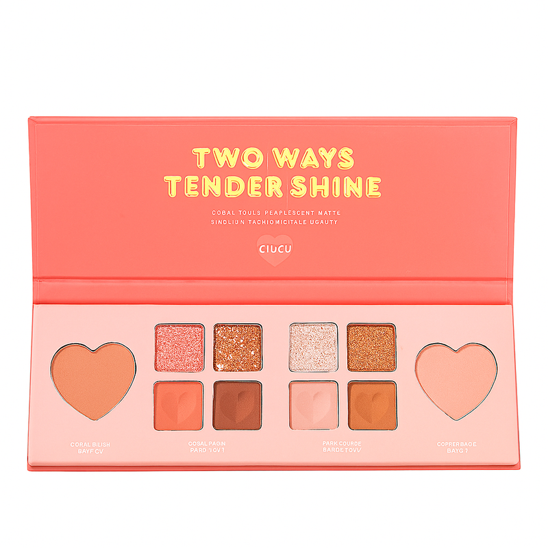 Creamy Matte Eyeshadow Palette Glitter Shimmer Metallic Eyeshadow