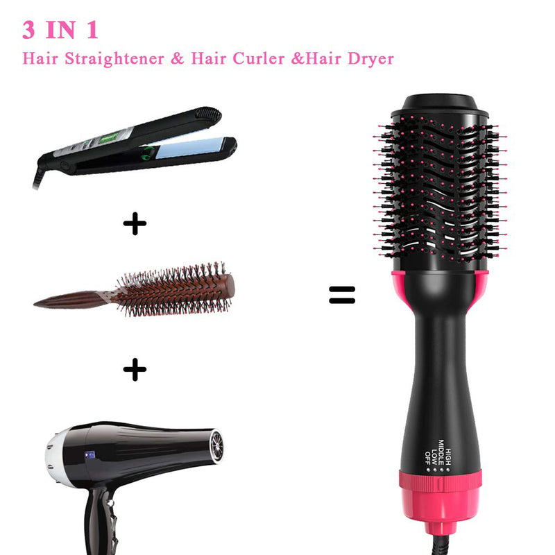 Multifunctional Hair Dryer & Volumizer Hair Brush Roller