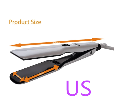 Professional Hair Straightener Curler Ceramic Flat Iron