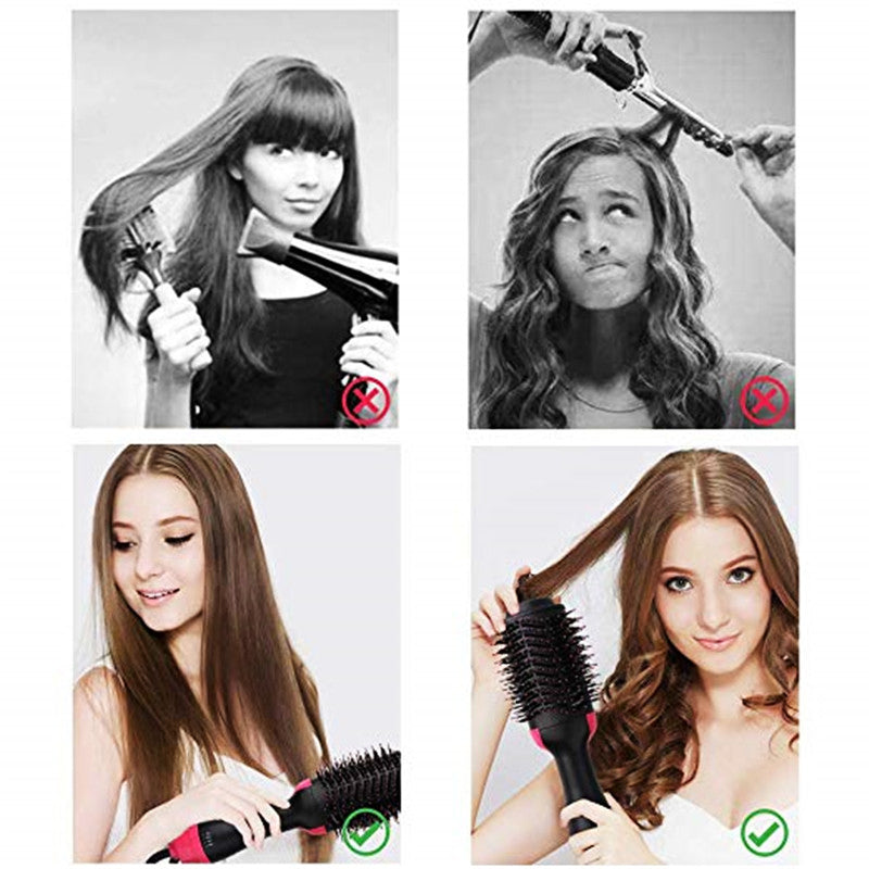 Multifunctional Hair Dryer & Volumizer Hair Brush Roller